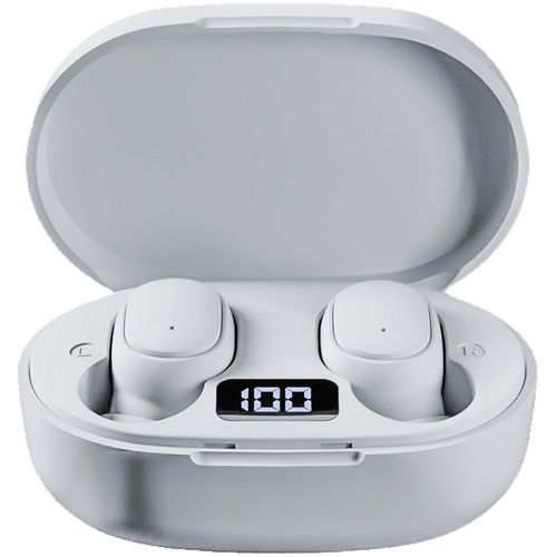 MeanIT Slušalica bežična, Bluetooth v5.1, bele - TWS B60 White slika 1