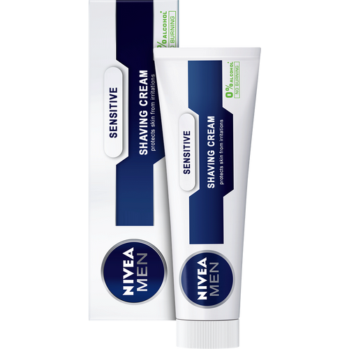 NIVEA Men Sensitive krema za brijanje za osetljivu kožu 100ml slika 1