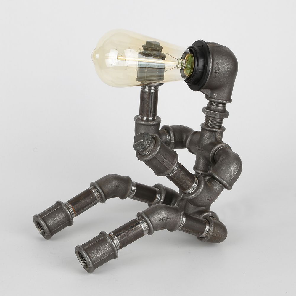 Crna Stona Lampa Pp009 slika 2