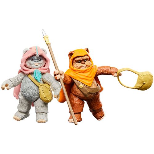 Star Wars Ewoks Wicket W Warrick & Kneesaa figures 9cm slika 7