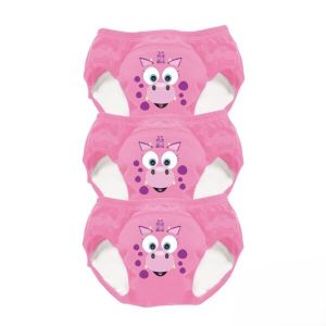 My Little Pamučne višekratne gaćice za odvikavanje od pelena, 3kom (18-24m) - Pink Dragon