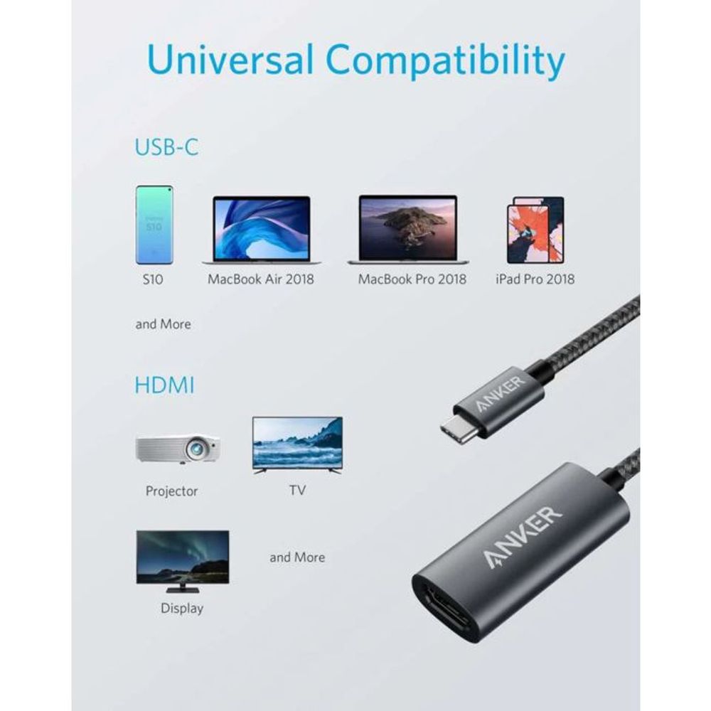 Anker 310 adapter USB-C na HDMI 4K/60Hz slika 6