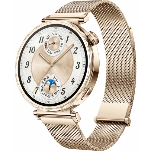 Huawei Watch GT 5 Pametni sat 42mm Gold Milanese Strap slika 3