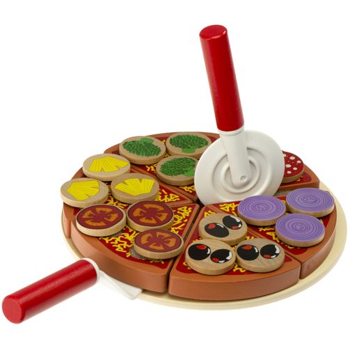 Montessori drveni set pizza s dodacima slika 10