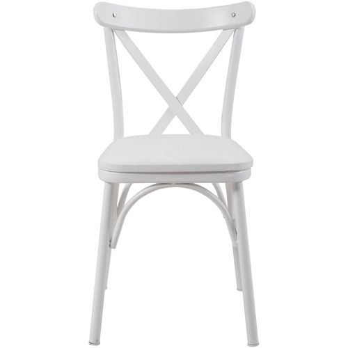 Woody Fashion Stolica, Bijela boja, Oliver Chair -  White slika 1