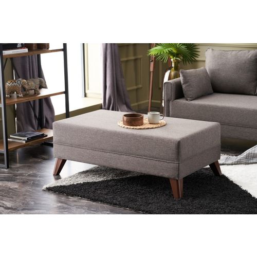 Atelier Del Sofa Kutna garnitura na razvlačenje, Smeđa, Bella Mini Corner Sofa Right - Brown slika 5