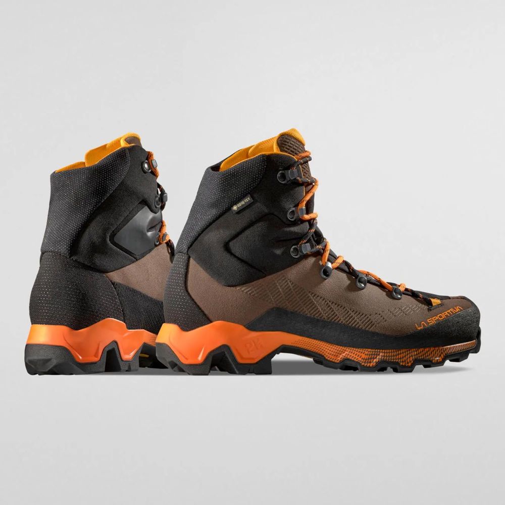 La Sportiva Muške gležnjerice Aequilibrium Trek GTX, Chocolate/Papaya slika 2