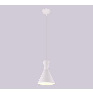 Trio Lightning visilica ENZO - Mat-bijela, promjer 20 cm