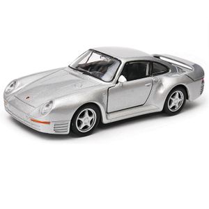 Porsche 959 silver 1:34