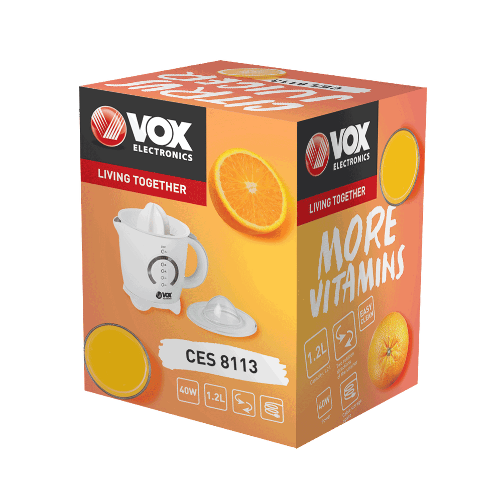 VOX Cjediljka za citruse CES 8113 / 1.2 l slika 2