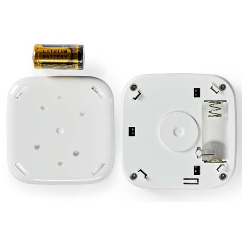 WIFIDS20WT Nedis SmartLife detektor dima Bluetooth, Wi-Fi, Android/IOS, 85dB, white slika 2