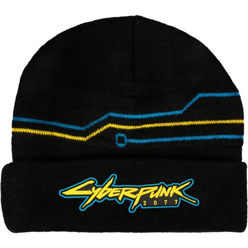 JINX CYBERPUNK 2077 NET RUNNER BEANIE BLACK slika 1