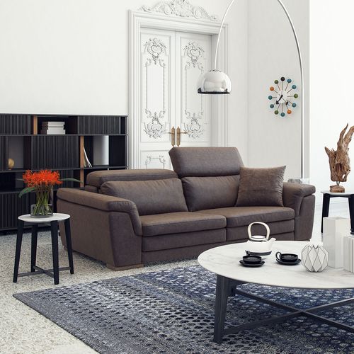 Mardini Grey 3-Seat Sofa slika 1