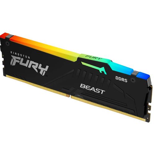 KINGSTON DIMM DDR5 8GB 5200MT/s KF552C36BBEA-8 Fury Beast RGB EXPO slika 2