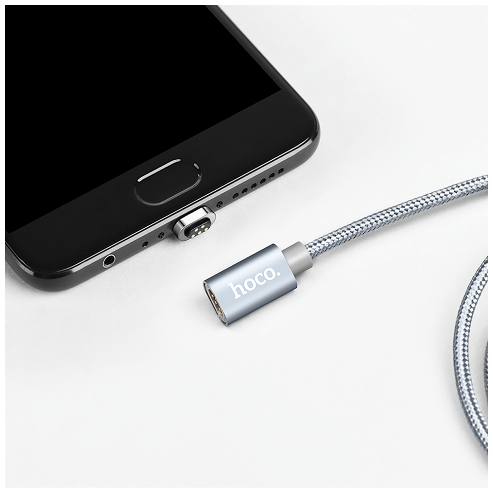 hoco. USB kabl za smartphone, metal magnetic, micro USB, 2.0 A - U40A Magnetic microUSB slika 5