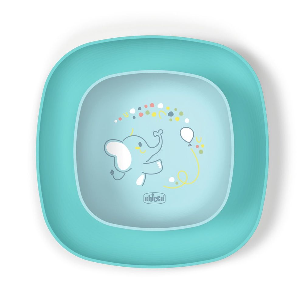 Chicco Dječiji set za jelo Baby's Dish, Blue slika 1