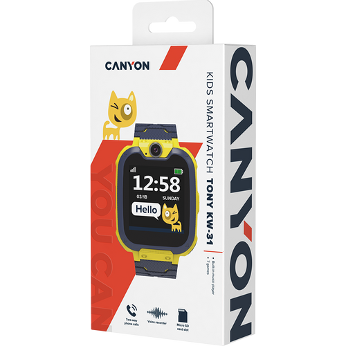 CANYON Tony KW-31, Kids smartwatch slika 4