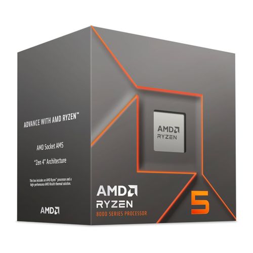 AMD RYZEN 5 8400F AI do 4.7 GHz BOX procesor slika 3