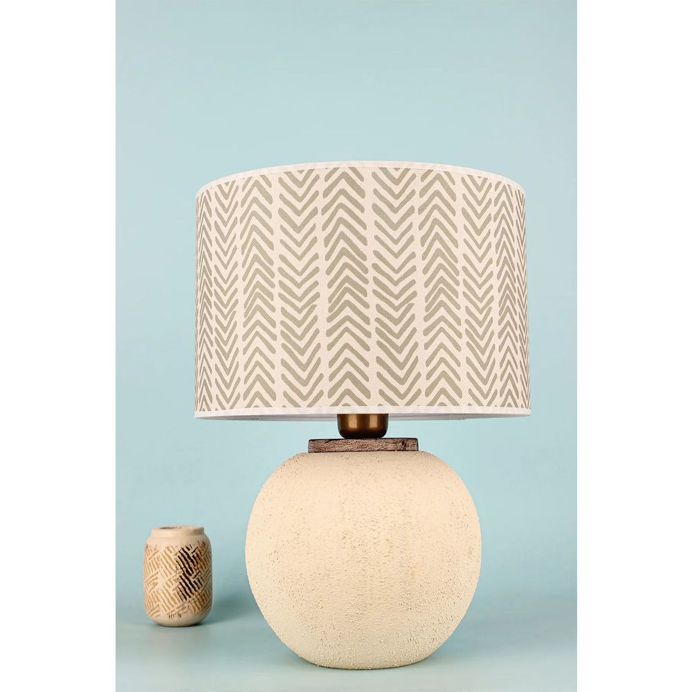 BK061 Bijela Stolna Lampa slika 1
