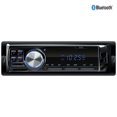 SAL auto radio, 4 x 45W, BT, FM, USB/SD/AUX, daljinski upravljač - VBT 1100/BL slika 1