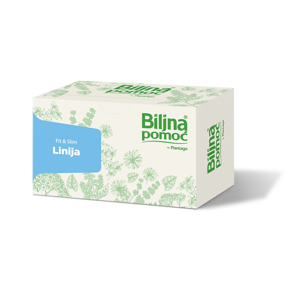 Plantago Biljna Pomoć čaj linija Fit&Slim 24g slika 1
