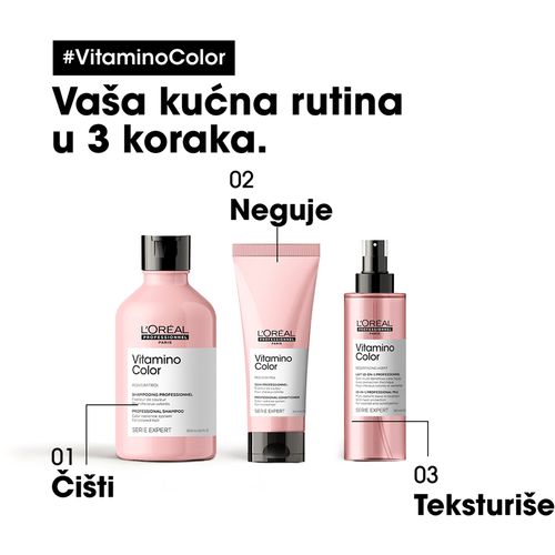 Loreal Professionnel Paris Serie Expert Vitamino Color šampon za bojenu kosu 300ml slika 6
