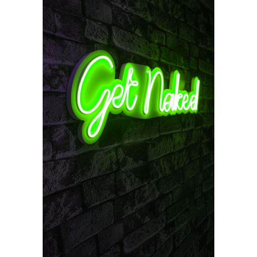 Wallity Ukrasna plastična LED rasvjeta, Get Naked - Green slika 1