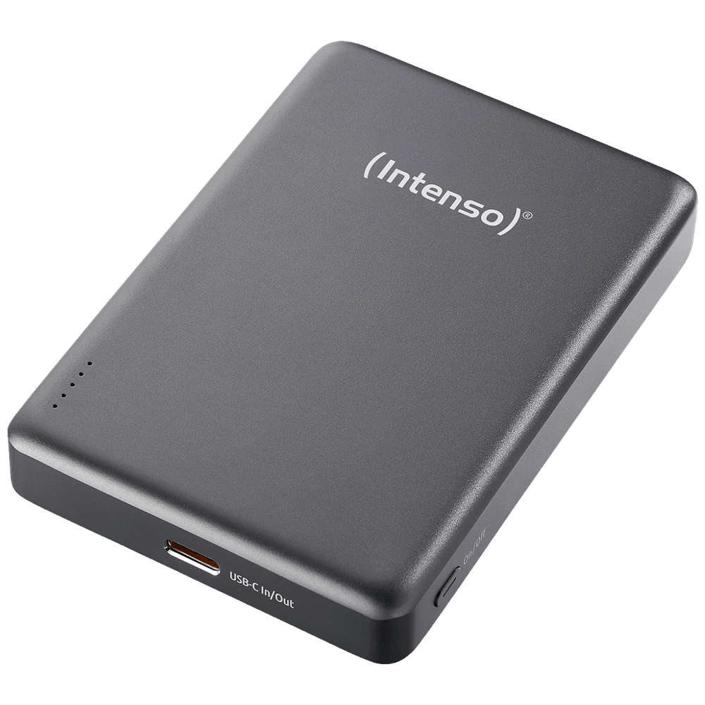 (Intenso) Prijenosni punjač POWERBANK MW10000,  10000mAh / MagSafe / Gray slika 1