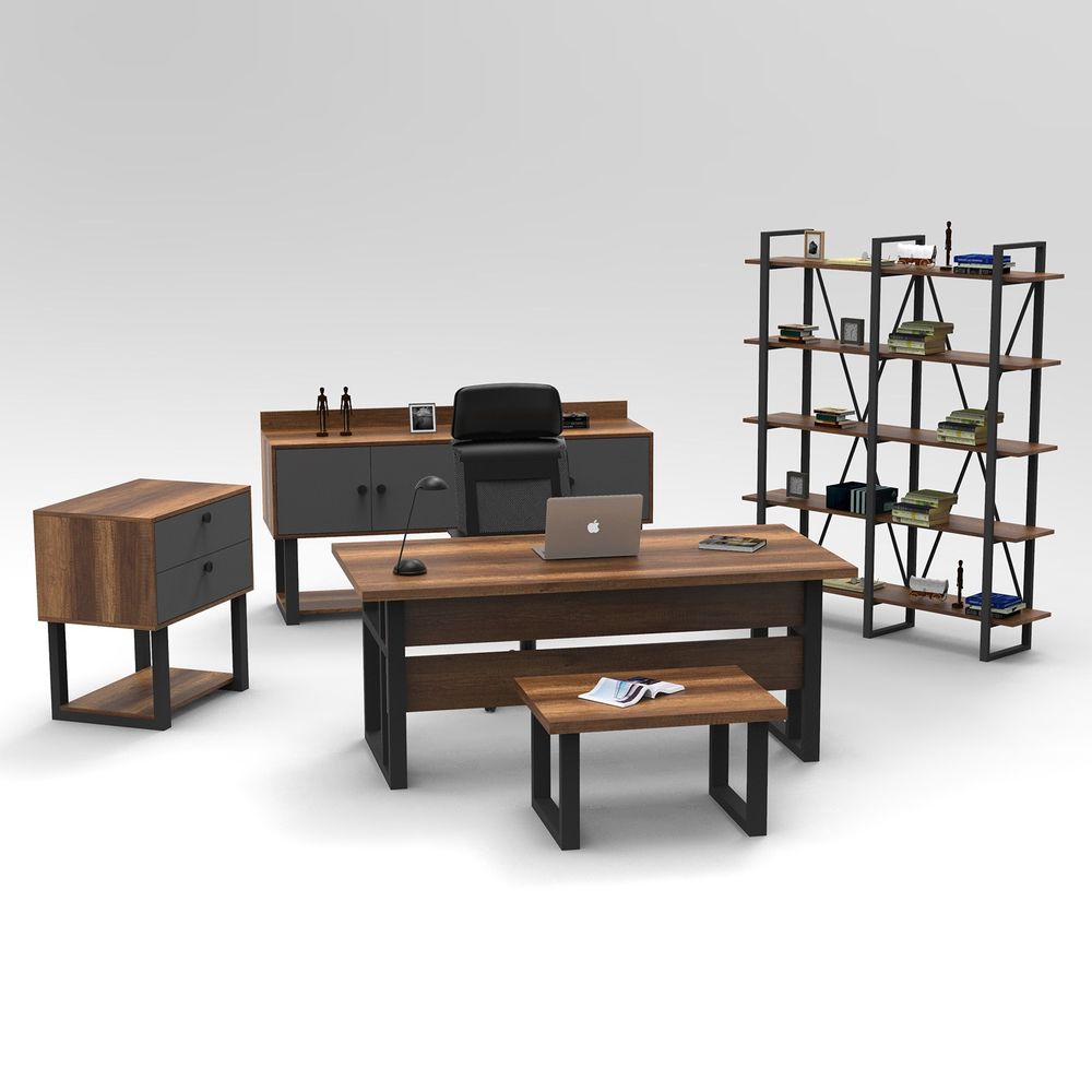 Mn10-Ba Baroque Anthracite Set Ureda slika 1