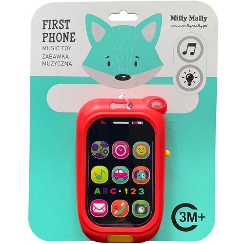 Milly Mally 0880 glazbeni smartphone crveni slika 5