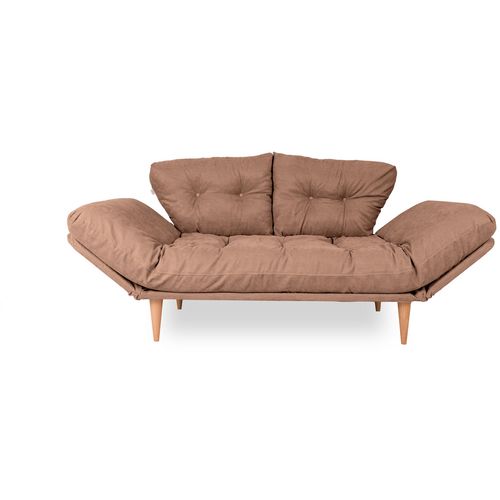 Atelier Del Sofa Trosjed na razvlačenje NINA svijetlo smeđi, Nina Daybed - Light Brown GR102 slika 3