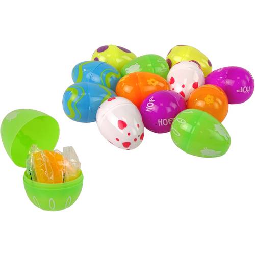 Set uskršnjih jaja s mekanim igračkama 12 komada slika 3