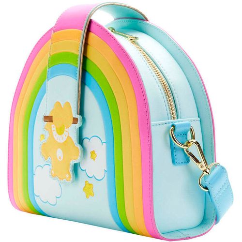 Loungefly Care Bears Rainbow Swing shoulder bag slika 3