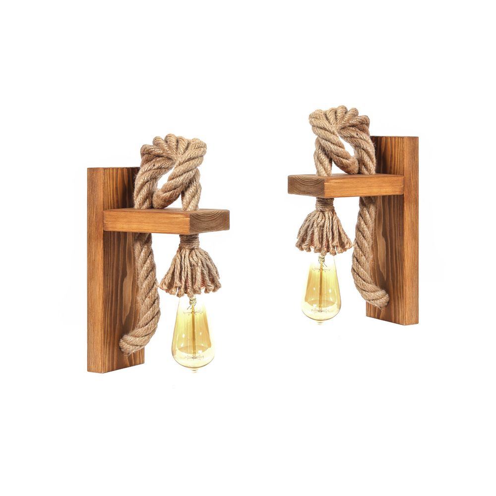 Set Zidnih Lampi KN15 Brown Gold (2 Komada) slika 3