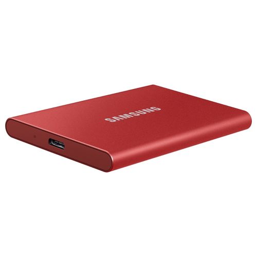 SAMSUNG Portable T7 2TB crveni eksterni SSD MU-PC2T0R slika 4