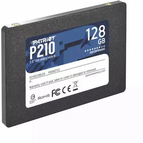 SSD 2.5 SATA3 128GB Patriot P210 450MBs/430MBs P210S128G25 slika 2