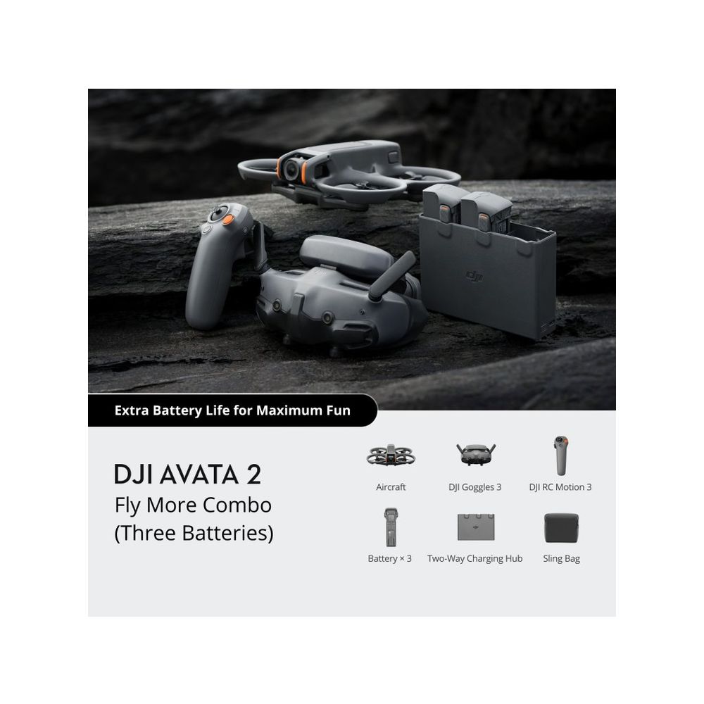DJI Avata 2 Fly More Combo 3B(Three Batteries) slika 5
