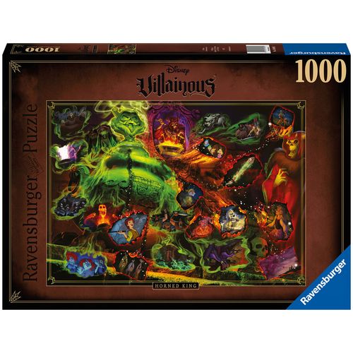 Disney Villains King of Horns puzzle 1000pcs slika 1