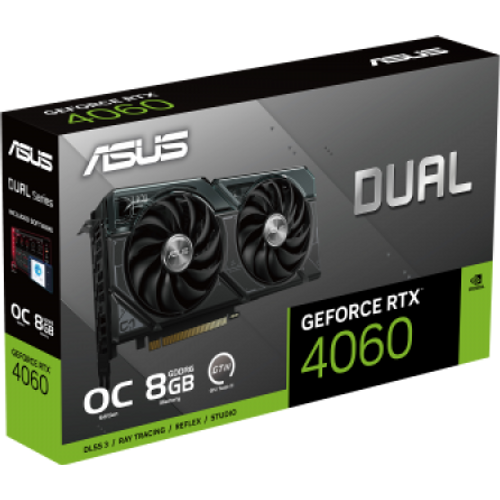 Asus Geforce RTX 4060 DUAL V2 OC 8GB GDDR6, DUAL-RTX4060-O8G-V2 slika 1