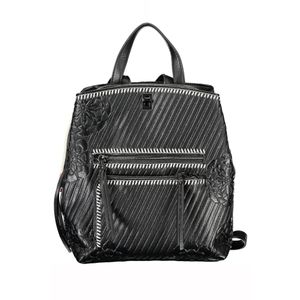 DESIGUAL BLACK WOMEN'S BACKPACK