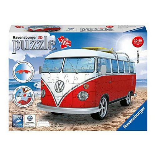 3D Puzzle Volkswagen Van Ravensburger 12516 162 Dijelovi slika 1