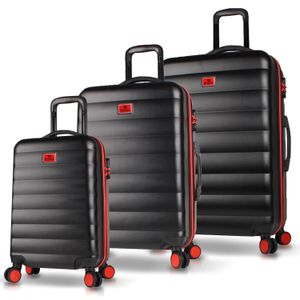 Set Crnih Kofera 6391 (3 Komada)
