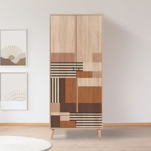 Šareni Garderob City Gardrop Colorblock