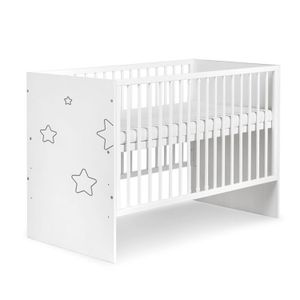 KLUPS Krevetac za bebe Tino Stars 120x60cm
