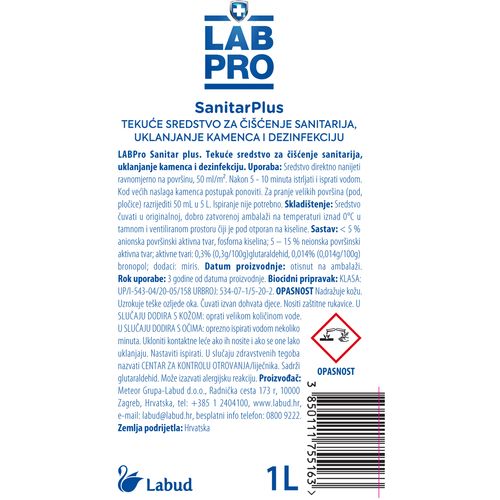 Labpro Sanitar Plus 1l Pet 75516 slika 2