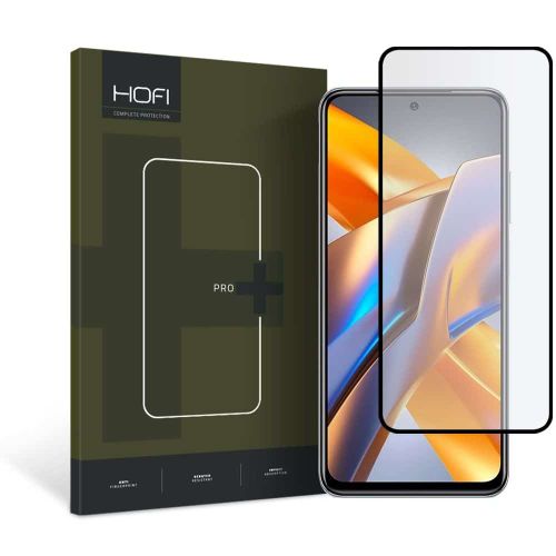 HOFI GLASS PRO+KALJENO STAKLO ZA XIAOMI POCO M5S / REDMI NOTE 10 / 10S CRNO slika 1