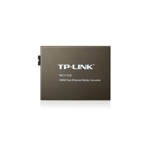 TP-Link WDM BiDi 100Mbps RJ45 to Optical (SC, SM)-20km 1550nm Tx Media Converter slika 1