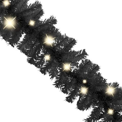 Božićna girlanda s LED svjetlima 20 m crna slika 10