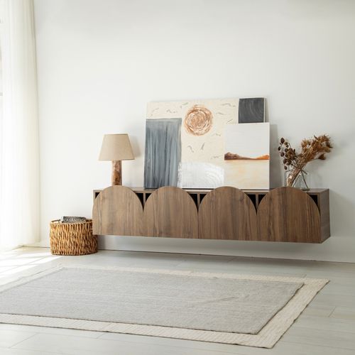 Mesta Walnut Walnut TV Stand slika 1