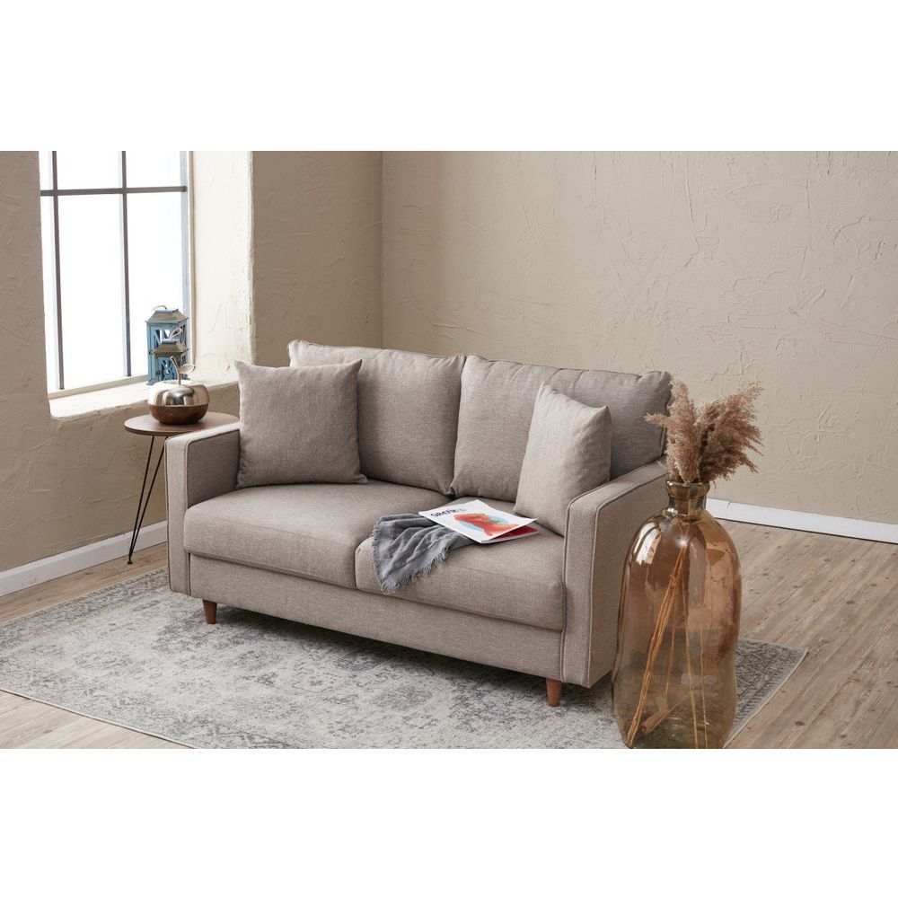 Elegantni dvosjed EVA u krem boji - Atelier Del Sofa slika 2